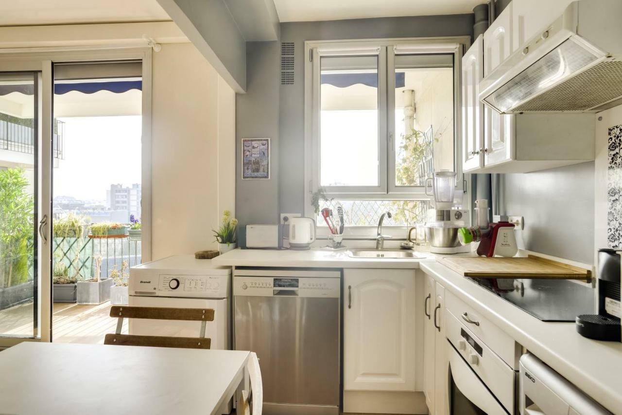 Charming Apartment With Terrace By Weekome París Exterior foto